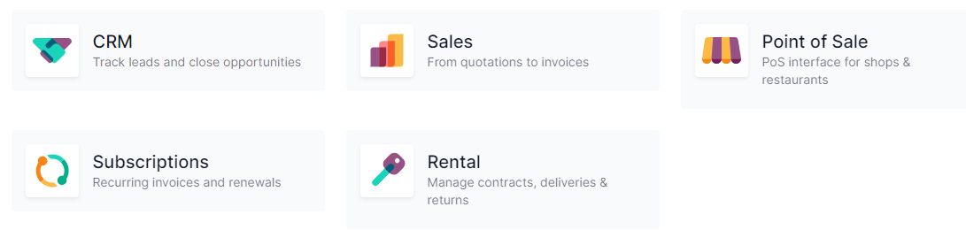 odoo sales and purchase management
