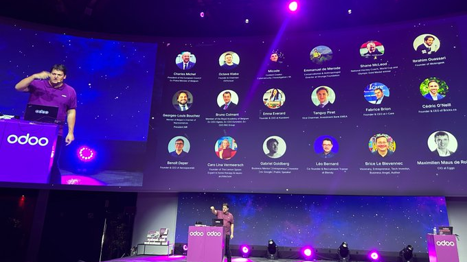 odoo experience speakers