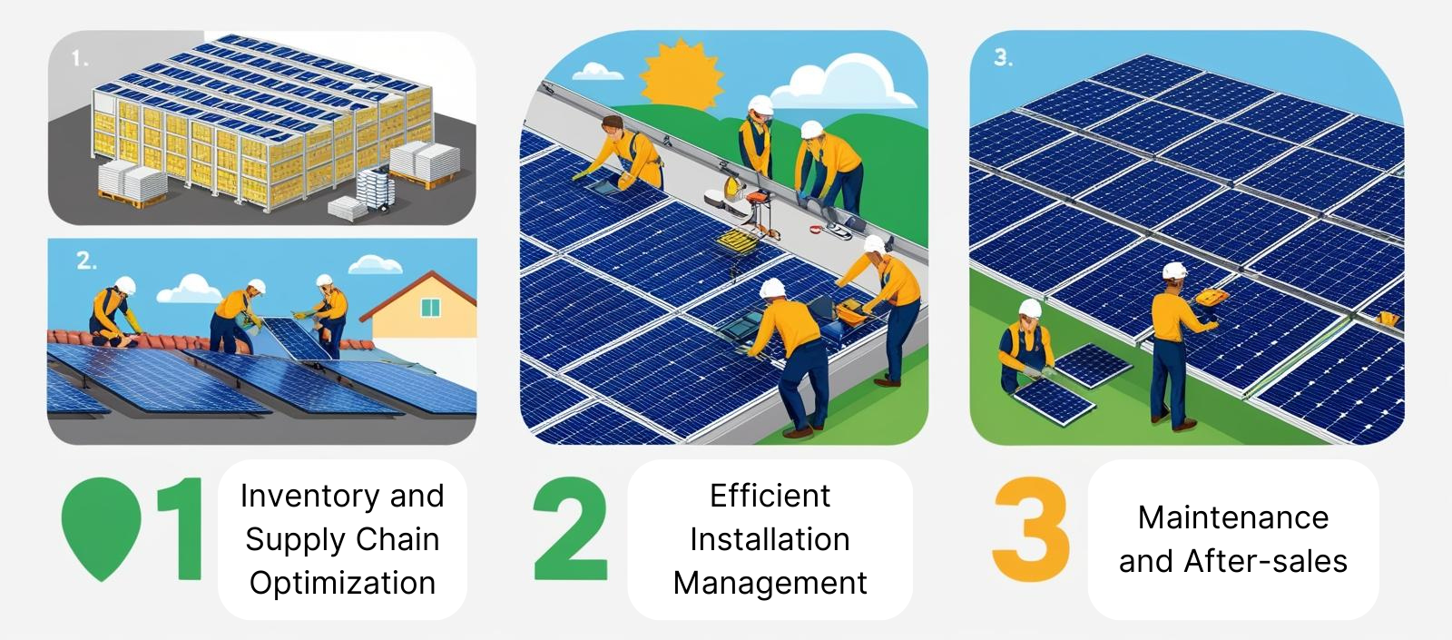 ERP solutions benefit solar energy businesses